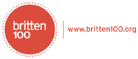 Britten 100th Logo